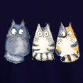 thumbnail image 3 of CafePress - 3Cats2 Kopie - Pullover Hoodie, Classic & Comfortable Hooded Sweatshirt, 3 of 4