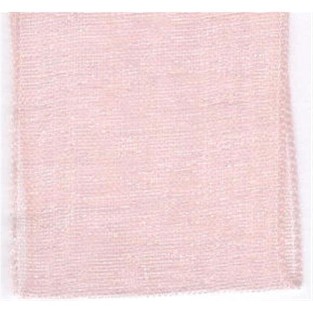 Papilion R072070230720100Y .88 in. Chiffon Ribbon 100 Yards - Peach