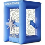 SAYOK Inflatable Cash Cube Booth Inflatable Money Grab Machine for Business Advertising Event Promotion(NO BLOWERS Include)