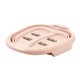 thumbnail image 4 of Lavabo de baño para remojo de pies, plegable, portátil, con diseño de rodillos, cubo de masaje de spa para aliviar dolores de pies, color rosa, 4 of 6