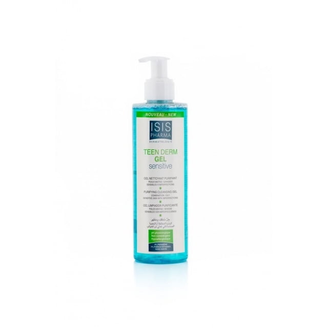 Isis Pharma / Teen Derm Gel Sensitive 250ml. Isispharma Teen Derm Teen Derm