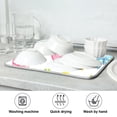 thumbnail image 7 of Yayeee Dish Drying Mat for Kitchen Counter 18"x24" Microfiber Absorbent Pad, Colorful Easter Eggs, 7 of 7