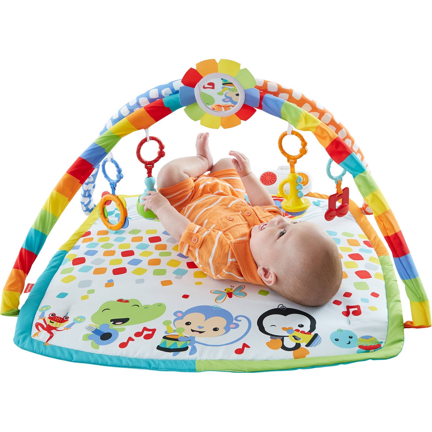 fisher price baby's bandstand play gym