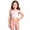 Orange1, variant on CAIXIA Girls Swim Bikini Bottom with Fully Lined, Ice Cream UPF 50+ & Stretchy Swimwear for Kids Summer Quick-Dry Pool Beach Swimwear
