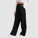 thumbnail image 2 of Gibobby Pantalones térmicos de mujer para el frío Pantalones de chándal con forro polar para mujer, pantalones de chándal en la parte inferior(Negro,G), 2 of 5
