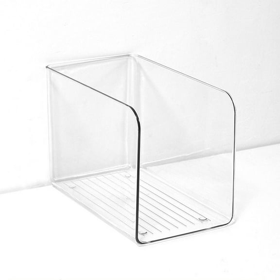 Portable Simple Acrylic Book Folder Desk Storage Rack Transparent Book Stand Bookshelf Book Organizer Bookends