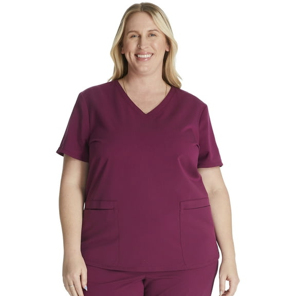 Cherokee Atmos Scrubs Top For Women V-Neck CK837A