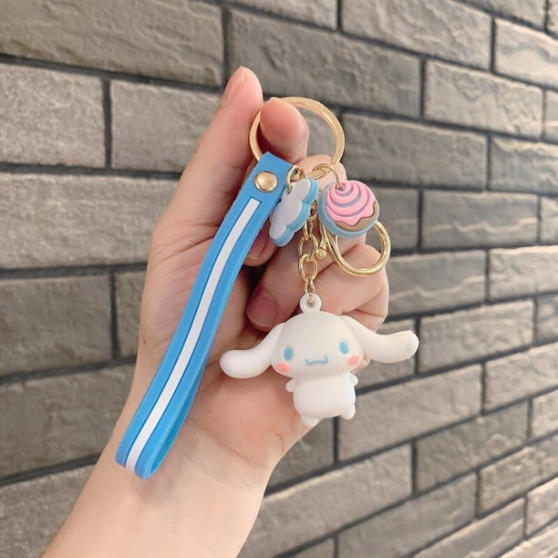 Anime Hello Kitty Cat Kawaii Toys, personajes de Sanrio, lindas muñecas, llavero, mochila, tarjeta de teléfono, cadena colgante, regalos para niños y niñas Fivean unisex