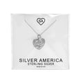 thumbnail image 3 of Sterling Silver Dancing Ballerina Pendant Necklace, 18", 3 of 3