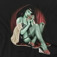 thumbnail image 2 of Zombie Pin Up All A Girl Wants T-Shirt Unisex Graphic Tee For Men & Women, 2 of 7