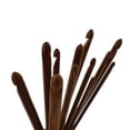 thumbnail image 3 of Juego De Ganchillo De Bambú De 12 Uds., Gancho De Ganchillo Tunecino Afgano Con Tubo De Plástico, Hilo De Cable, Aguja De Tejer Para Tejer Alfombras, Mantas Methold  TO004618-00, 3 of 6