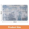 thumbnail image 4 of 20x32 inch Modern Abstract Area Rug in Gray: Washable, Soft, Non-Slip - Perfect for Living Room, Bedroom, Dining, Entryway Decor - High-Quality Contemporary Nursery Mat Throw Carpet, 4 of 5