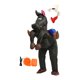 thumbnail image 3 of Disfraz de caballo inflable, regalo para celebración de Pascua, para mujer y hombre, traje para montar a caballo. Negro, 3 of 9
