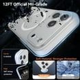 thumbnail image 2 of DUEDUE iPhone 17 Pro Case 6.3" Compatible with MagSafe, Magnetic Slim Matte Shockproof Cover Case For iPhone 17 Pro, White, 2 of 7
