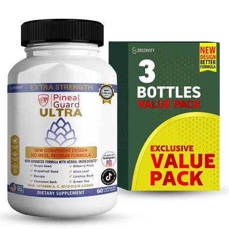GreenVify Pineal Guard Ultra Dietary Supplement Capsules – Daily Wellness & Mindful Lifestyle Support