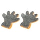 thumbnail image 1 of Guantes de lavado de coche Unique Bargains de Microfibra Naranja Gris, 1 of 7
