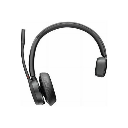 Poly - formerly Plantronics - Voyager 4310 Wireless Noise Cancelling Single Ear Headset with mic - Black