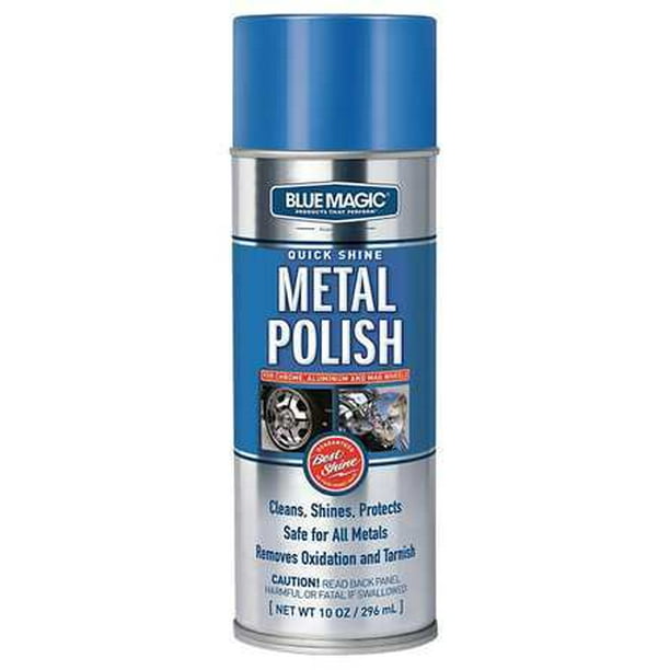 BLUE MAGIC 23006 Shine Metal Polish,10 Oz., Aerosol
