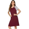thumbnail image 3 of Robe de Maternité Sans Manches pour Femmes, Robe de Nuit d'Allaitement pour Grossesse, 3 of 5