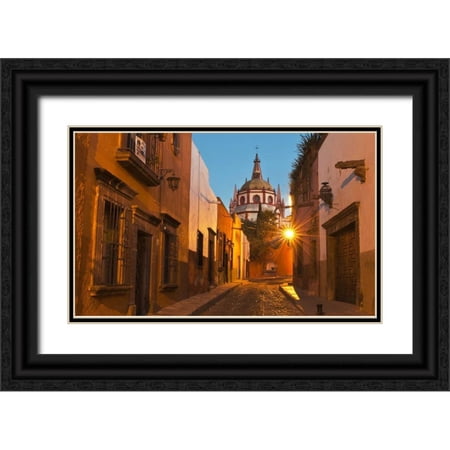 Rotenberg, Nancy 32x21 Black Ornate Wood Framed with Double Matting Museum Art Print Titled - San Miguel de Allende, Mexico