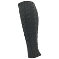 thumbnail image 7 of Leg Warmers for Women, 6 Pairs Knee High Cable Knit Warm Thermal Acrylic Winter Sleeve (Pack B), 7 of 7