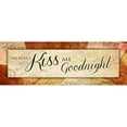 thumbnail image 3 of Grey, Jace 18x9 Black Modern Framed Museum Art Print Titled - Kiss, 3 of 5