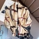 thumbnail image 1 of Bufanda de seda de marca de lujo para mujer, chales grandes, Hijab de diseño estampado, Foulard suave, Hijab femenino, protector solar, toalla de playa al aire libre Fivean unisex, 1 of 2