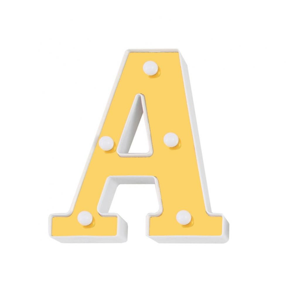 Led Alphanumeric Lights Letter Lights Light Up Signs For Night Lights Home Party Birthday