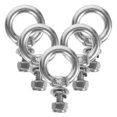 thumbnail image 5 of Threaded Screw Fastener Stainless Steel Eyelet Hooks For Metallurgical Industry 3.00X2.00X0.40CM 5 Sets, 5 of 5