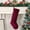 Red, variant on LSLJS Christmas Stockings Ornaments, Christmas Decorations, 18 inch Knitted Solid Color Woolen Socks Pendant, Boho Style Christmas Tree Hanging Ornaments, Stronge Gifts for Christmas Fireplace