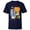 Navy, variant on Marvel Studios X-Men ’97 Storm Lightning Logo Action Panels- Short Sleeve T-Shirt for Kids - Customized-Yellow