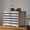 gray, variant on Z&Z ORNAMENTORUM Wood Desk Organizer with Drawers,Vintage Drawer Organizer,Desktop Drawers,Jewelry Box,Farmhouse Wooden Storage Box for Puzzles, Crafts, Office Supplies
