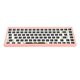 thumbnail image 2 of mecánico para jugar KD84 de 84 teclas, DIY, retroiluminación RGB intercambiable , .0/2,4G, 3 modos, 2,4 GHz, para ordenador - Rosa CUTICAT Teclado mecánico, 2 of 8
