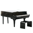thumbnail image 1 of Fiudx Mini Maison de Poupée Simulation Modèle de Piano de Poche Décoration de Piano à Queue, 1 of 1