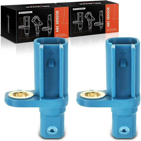 A-Premium Front & Rear ABS Wheel Speed Sensor Compatible with Ford & Volvo & Mazda & Lincoln - Escape, Focus, C-Max, Transit Connect, XC60, S60, XC70, S80, V50, C30-2-PC Set