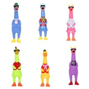 Toymendous, Screaming Squeeze Chicken, , Children Ages 3 and up SCREAMING SQUEEZE CHICKEN