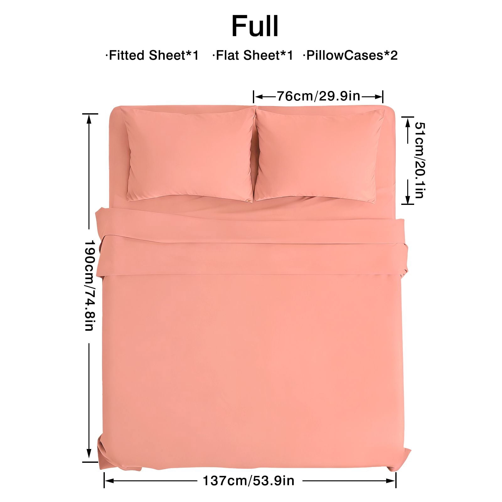 4Pcs Ultra-Soft 85g Sheet and Pillowcase Set, Soft Solid Color, Machine Washable, Suitable For All Seasons, Christmas Comfortable Bedding Set, Available For Single, Double, King, and Queen Beds