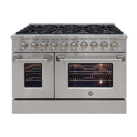 Brama 48-Inch Gas Range (Stainless)