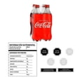 thumbnail image 3 of Refresco Coca Cola sabor original 4 botellas de 600 ml c/u, 3 of 4