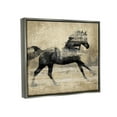 thumbnail image 3 of Stupell Industries Western Galloping Horse Portrait Graphic Art Luster Gray Floating Framed Canvas Print Wall Art, Design by Tina Blakely, 3 of 8