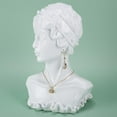 thumbnail image 3 of Resin Necklace Peant Bust Holding Holder Holder for Women Shows, Personnel, Domestic Organization - white, 3 of 7