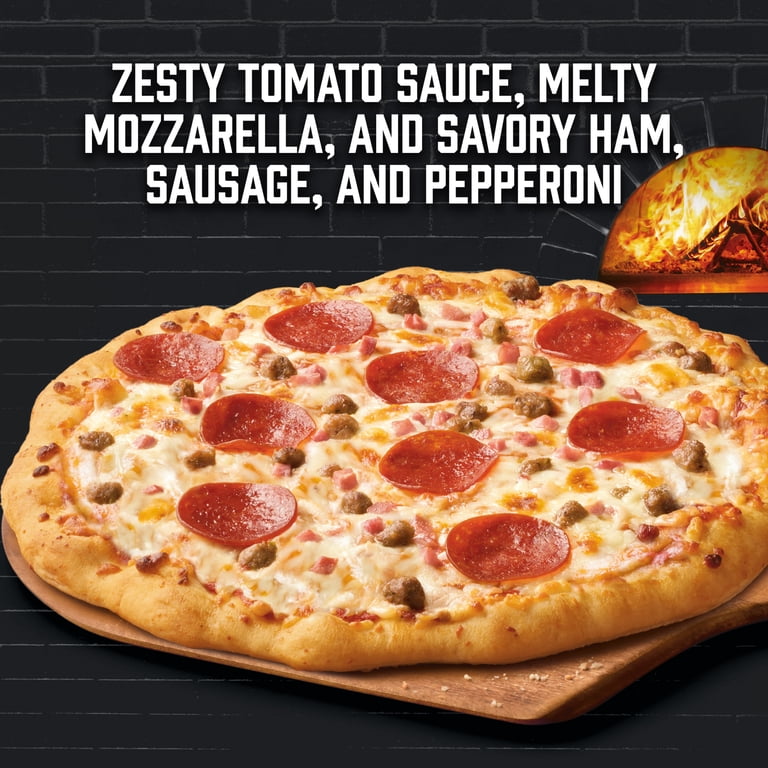 Red Baron Meat Trio Brick Oven Frozen Pizza, 18.22 oz - Walmart.com