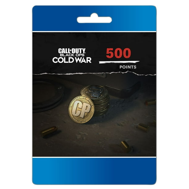 Call Of Duty Cold War 500 Points Activision Playstation Digital Download Walmart Com Walmart Com