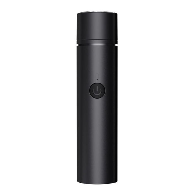 Miniafeitadora eléctrica portátil para hombre, maquinilla de afeitar inalámbrica con pantalla Digital, resistente al agua, recargable, para Barba