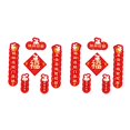 thumbnail image 1 of Bewildely 4Pcs Traditional Chinese New Year Couplets 2023  Year for Lunar New Rabbit estilo C 2piezas, 1 of 1