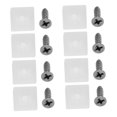 thumbnail image 4 of WHAMVOX 120 Sets Number Laminate Corner Code Cabinet Corner Brackets 1.50X1.30X0.90CM, 4 of 8