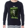 thumbnail image 2 of Beetlejuice Unisex Nightmare Material Striped Pajama Set For Adults, 2 of 6