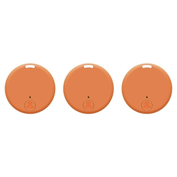 3 Pack GPS Tracker for Vehicles Key Finder GPS Tracker Mini GPS Tracker Pet GPS Tracker Orange