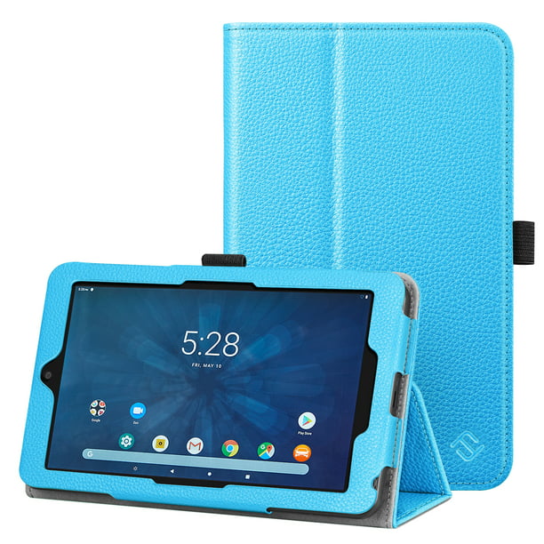 Folio Case for Inch Onn 7" Android Tablet - Fintie Protective Stand Stylus Holder - Walmart.com