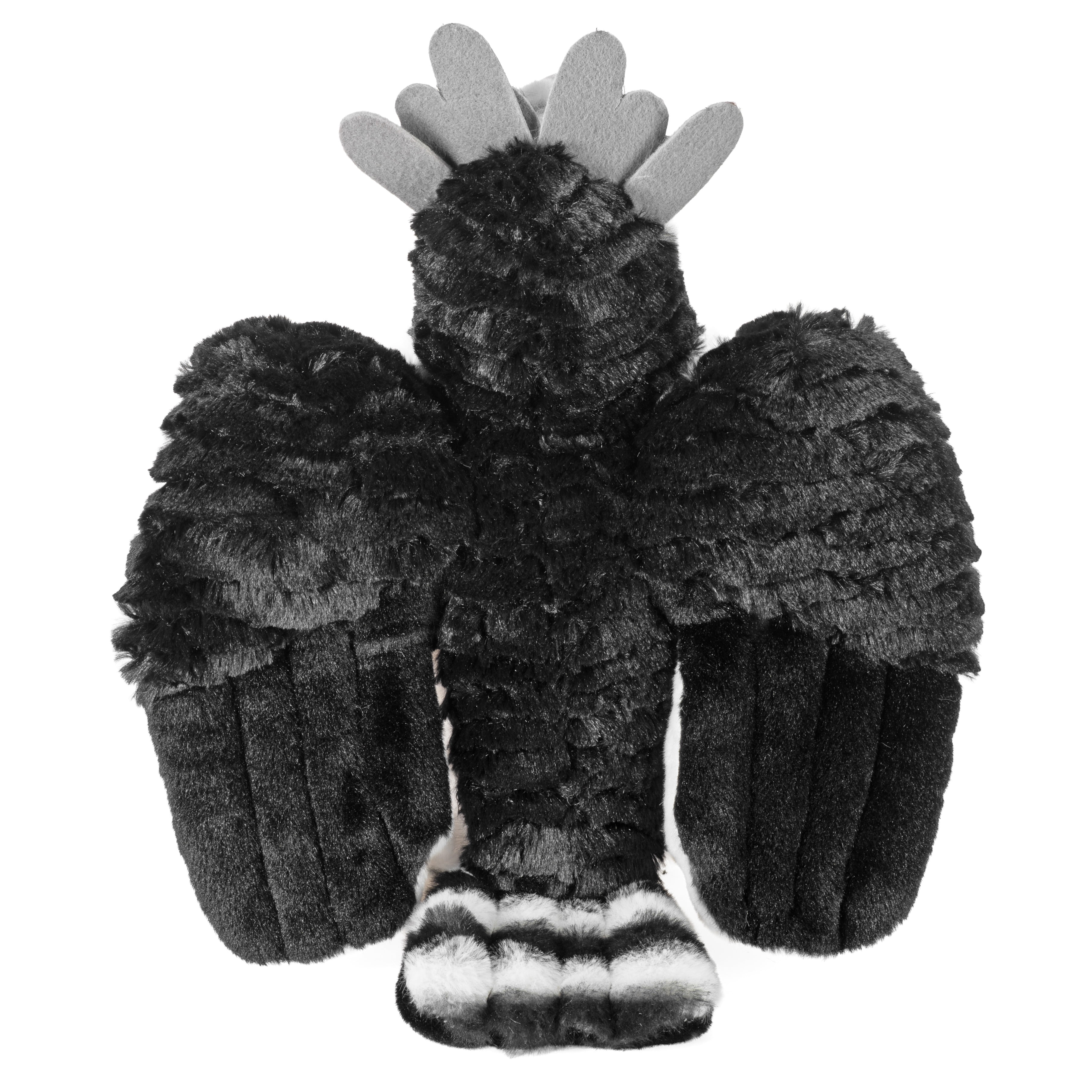 Wild Republic Cuddlekins Harpy Eagle, Stuffed Animal, 12 Inches, Plush Toy, Fill is Spun Recycled Water Bottles